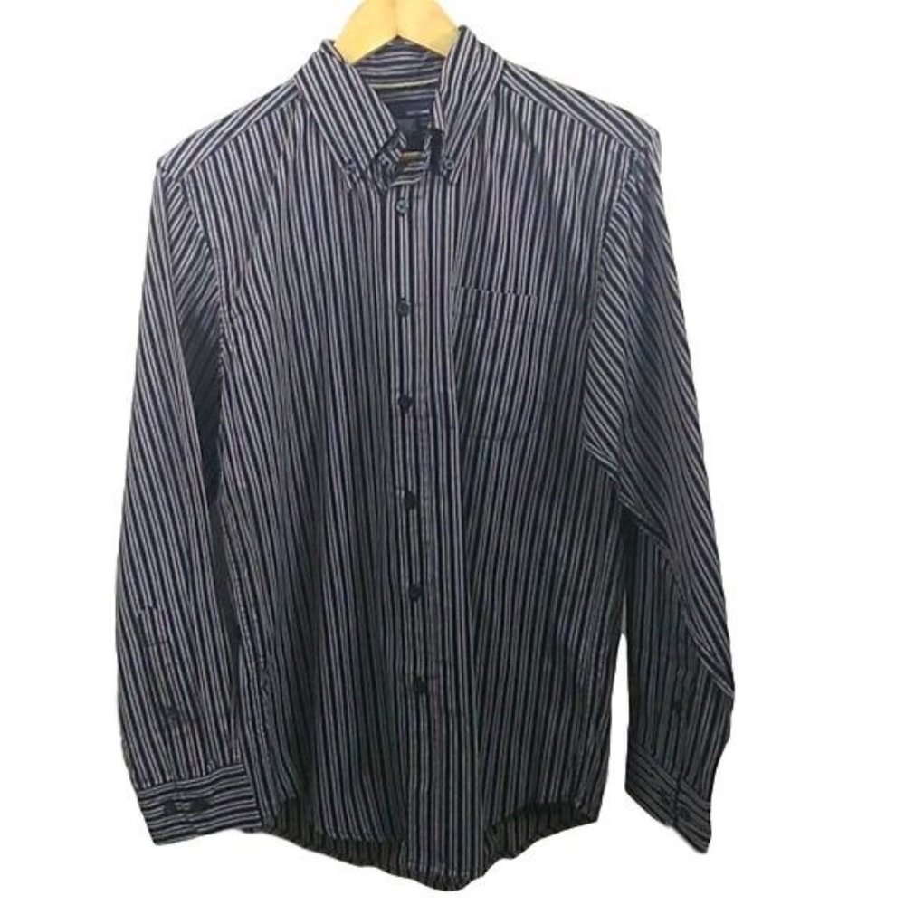 Basic Editions Mens  long-sleeved shirt Size Small